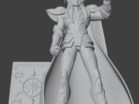 Camus de Acuario – Heiliger Seiya 3D Druckmodell