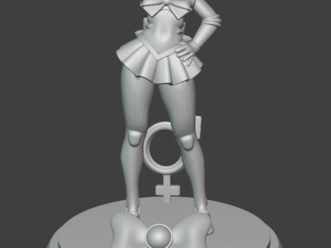 セーラージュピター 3Dプリントモデル