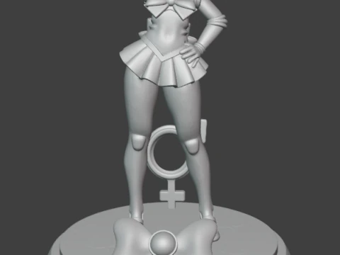 Sailor Jupiter 3D Print Model