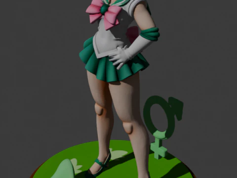 Sailor Jupiter 3D Print Model
