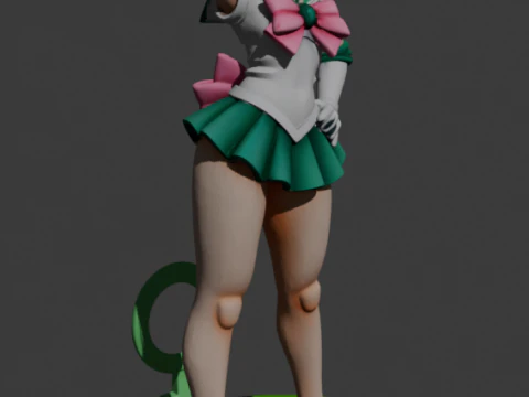 Sailor Jupiter 3D Print Model
