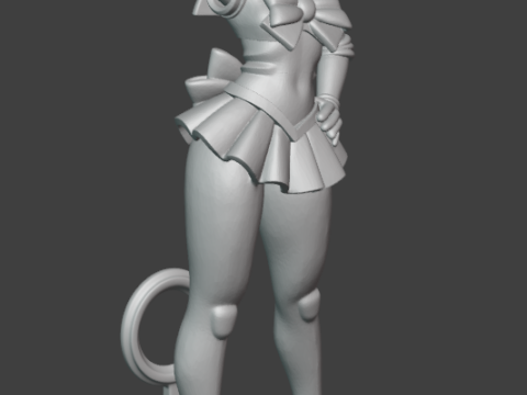 セーラージュピター 3Dプリントモデル