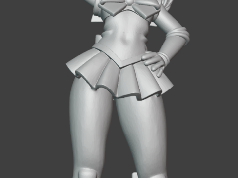 セーラージュピター 3Dプリントモデル