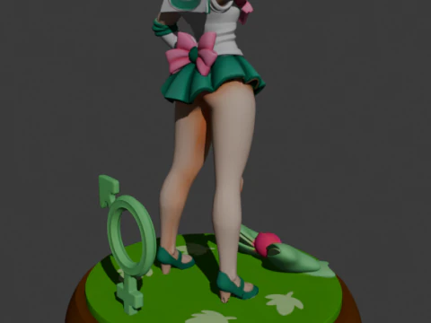 Sailor Jupiter 3D Print Model