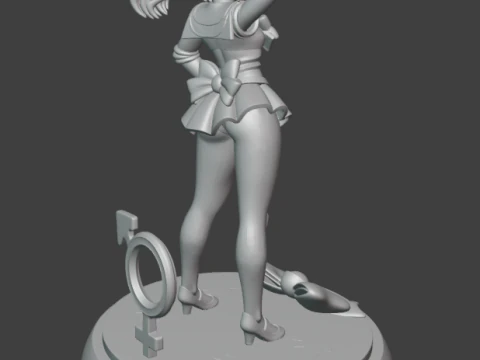 Sailor Jupiter 3D Print Model