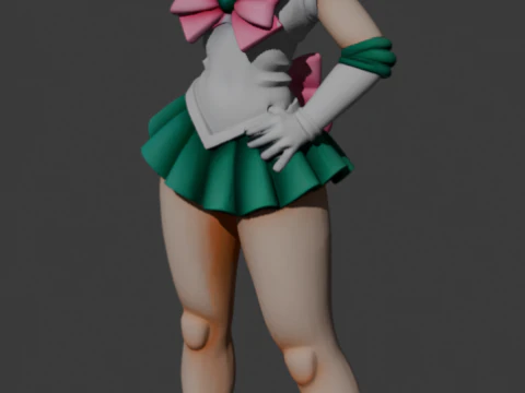 Sailor Jupiter 3D Print Model