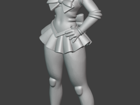 セーラージュピター 3Dプリントモデル