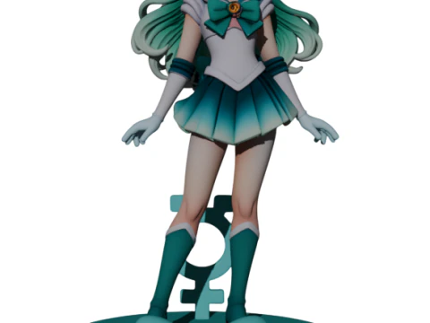 Marin Neptune Modèles 3D en vedette