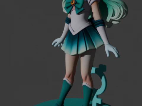 세일러 넵튠 3D 프린트 모델