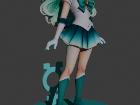 Marinheiro Netuno Modelo de Impressão 3D