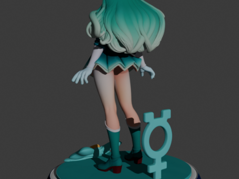 Marinheiro Netuno Modelo de Impressão 3D