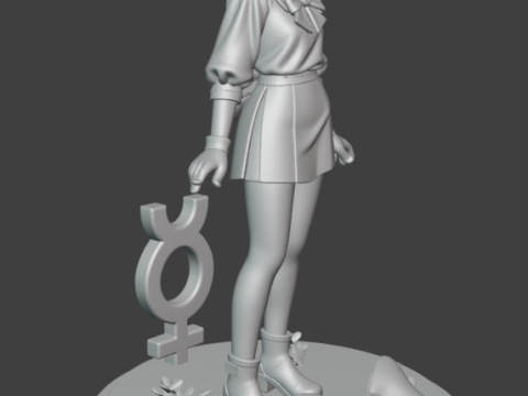 Żeglarz Merkury Model do druku 3D