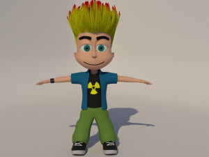 johnny test Model 3D