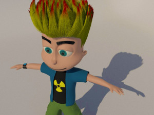 johnny test Model 3D