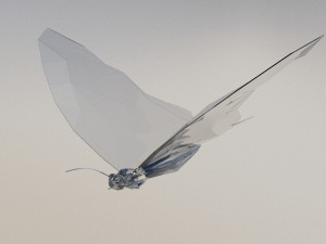 diamond butterfly 3D 모델