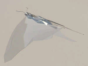 diamond butterfly 3D Model
