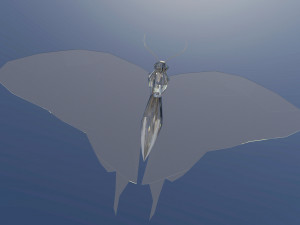 diamond butterfly 3D 모델