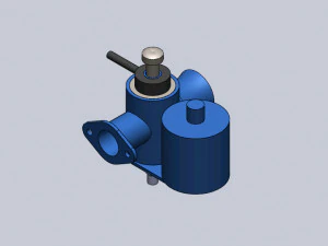 montaggio del carburatore Modello di stampa 3D
