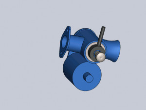 carburetor assembly 3Dプリントモデル