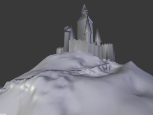 castle 3D 모델