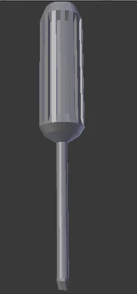 screwdriver 3D Model .c4d .max .obj .3ds .fbx .stl .blend 