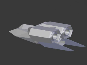 nave espacial Modelo 3D