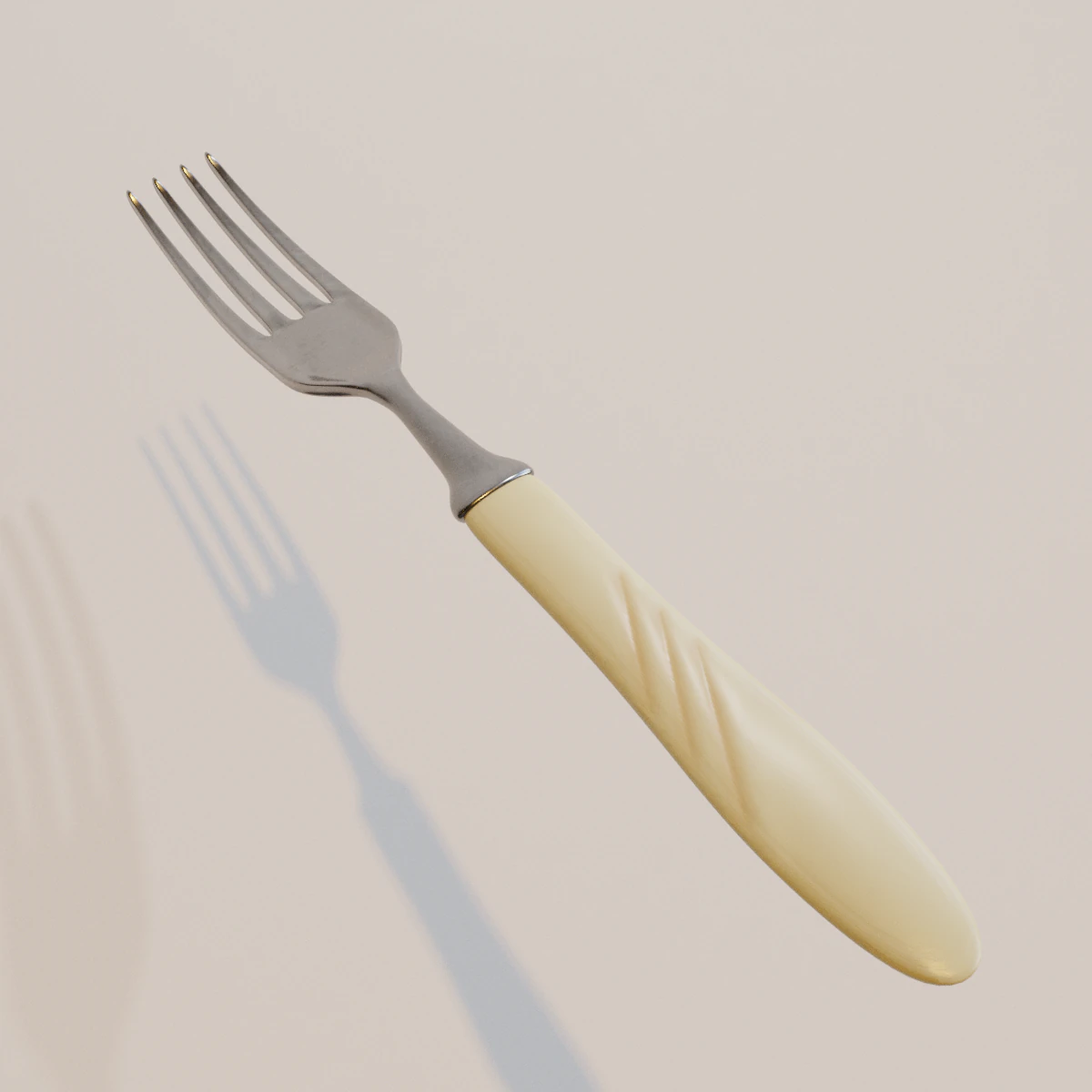 fork 3D Model .c4d .max .obj .3ds .fbx .stl .blend 