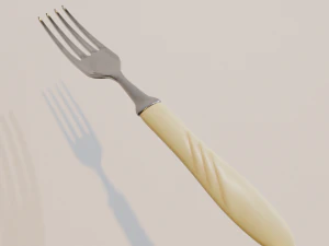 вилка 3D Модель