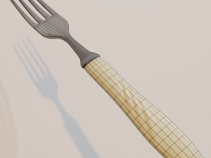 fork 3D Модель