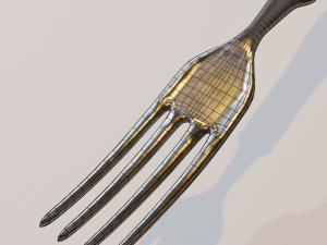 fork 3D Модель