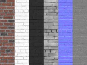 brick 02 - 8k scan CG Textures