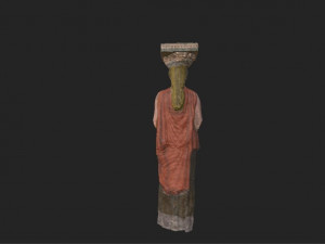 caryatid 3Dモデル