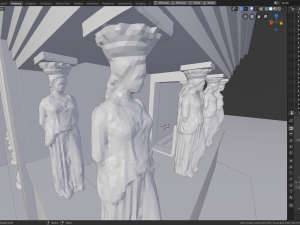 caryatid 3Dモデル