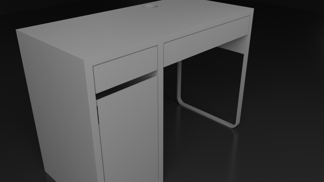table Model 3D .c4d .max .obj .3ds .fbx .stl .blend 