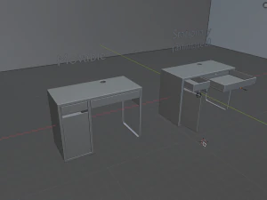 table 3D Model