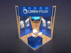 exhibition stand rpd 3D Model