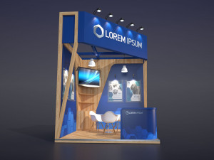 exhibition stand rpd 3D Model