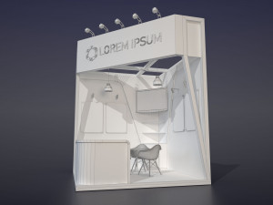 exhibition stand rpd 3D Model