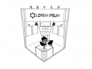 exhibition stand rpd 3D Model