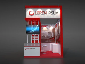 exhibition stand ms 3D Model
