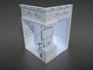 exhibition stand ms 3D Model