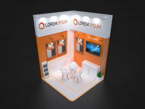 exhibition stand jby 3D Model