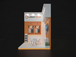 exhibition stand jby 3D Model