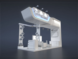 exhibition stand pr 3D Model