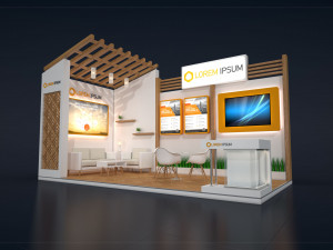 exhibition stand mpm 3D मॉडल