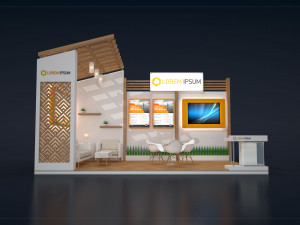 exhibition stand mpm 3D मॉडल