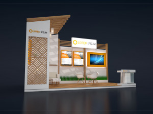 exhibition stand mpm 3D मॉडल