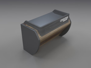 reception desk 3D 模型