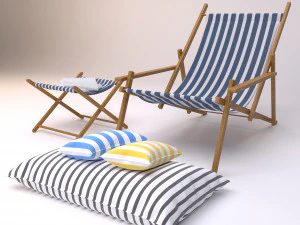 sling chair 3D Model