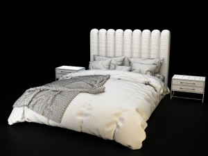 bed Model 3D